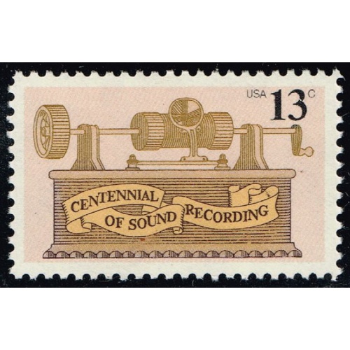 US #1705 Sound Recording; MNH |USA1705-08