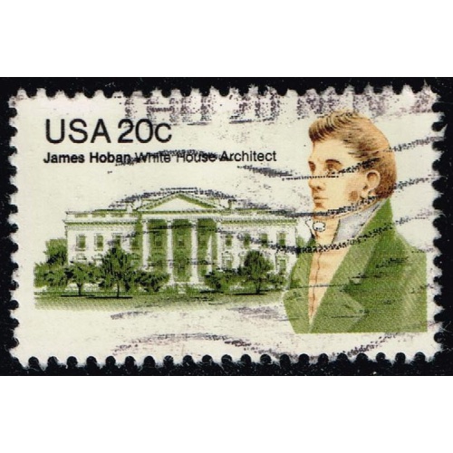 US #1936 James Hoban & the White House; Used |USA1936-07