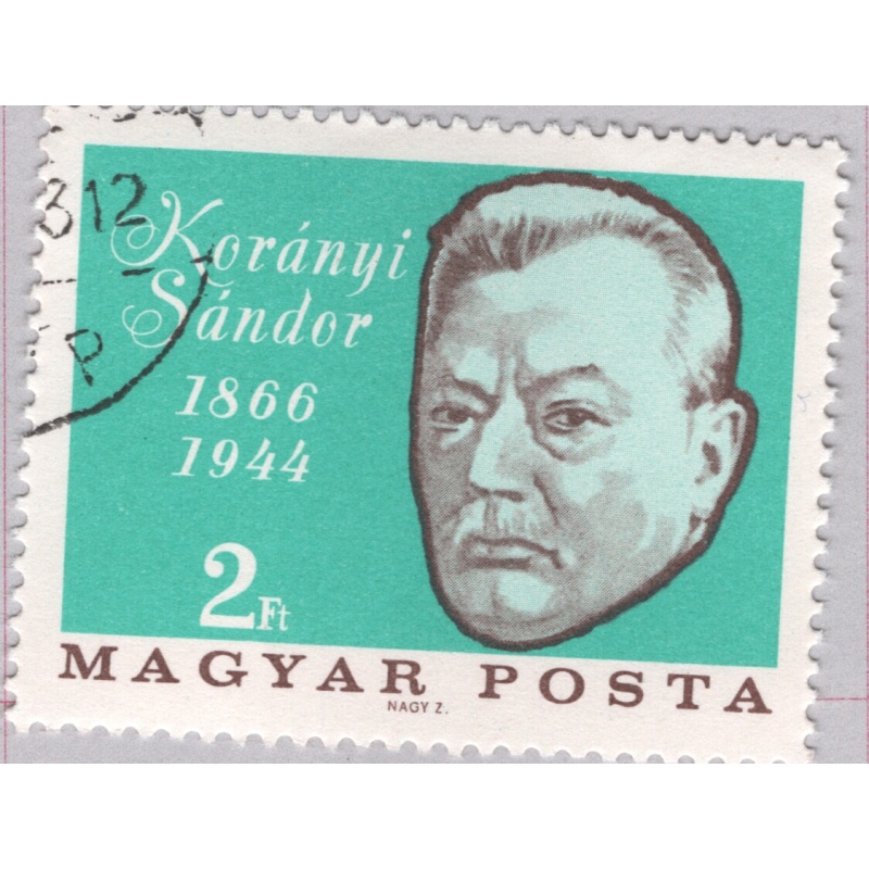 Hungary  Used Man bust green 2   (BP85415)