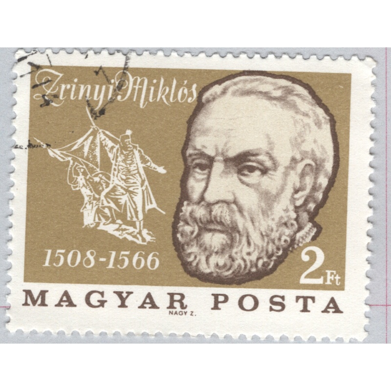 Hungary  Used Man bust mustard 2   (BP85418)