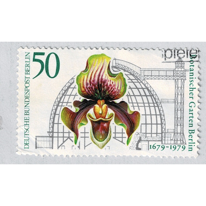 Germany Berlin  Flower orchid multi colored 50 Unused (BP86802)