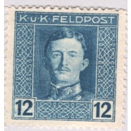 Hungary  Unused Emperor Carl blue 12   (BP86903)