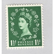 Great Britain  Unused QE 2 1 1/2 green   (BP86904)