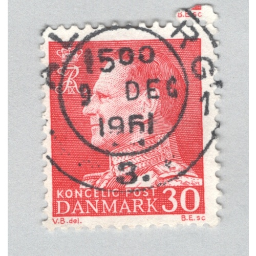 Denmark  Used Man orange 30   (BP86905)