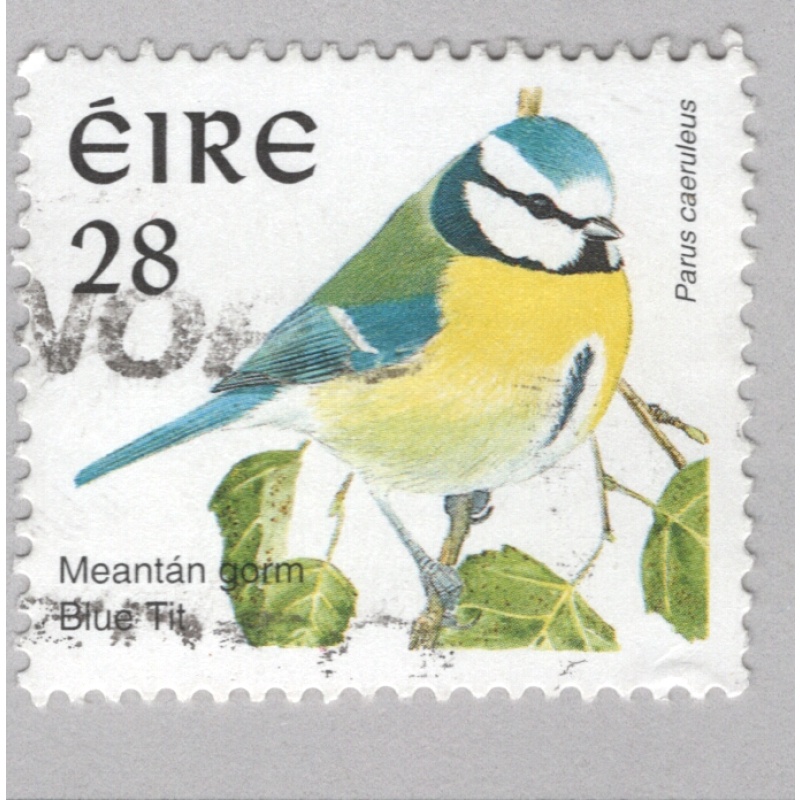 Ireland  Used Bird blue 28   (BP86916)