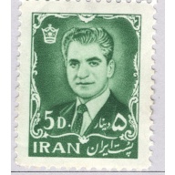 Iran  Unused Shah of Iran green 5   (BP86933)