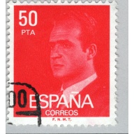 Spain  Used Man red 50   (BP86935)