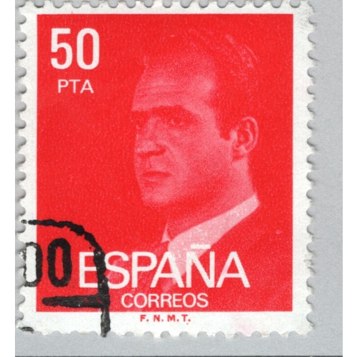 Spain  Used Man red 50   (BP86935)