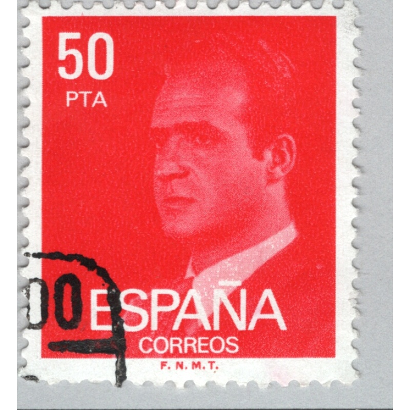 Spain  Used Man red 50   (BP86935)