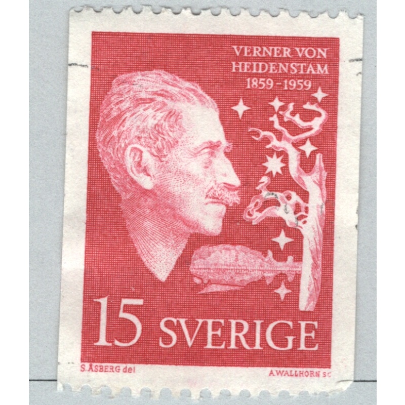 Sweden  Used Man red 15   (BP86938)