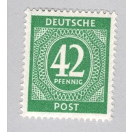 Germany  Unused Numeral 42 green   (BP86941)