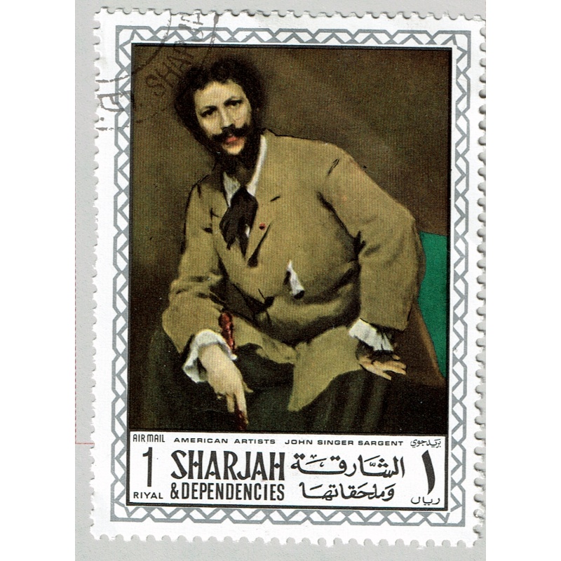Sharjah Used Man painting 1r (BP87513)