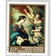 Hungary Used Religious painting multi coloured 80f (BP87516)