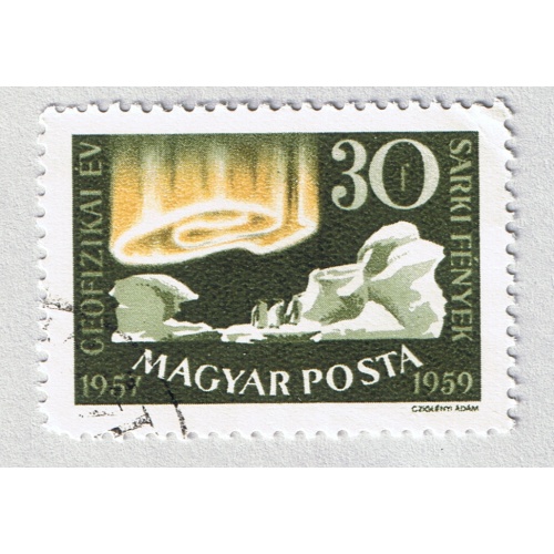 Hungary  Used Iceberg green 30   (BP87605)