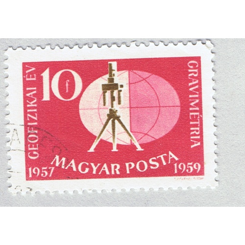 Hungary  Used Globe red 10   (BP87608)
