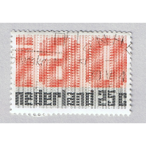 Netherlands  Used AIO orange 25   (BP87611)