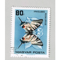 Hungary Used Butterfly blue 80  (BP88006)
