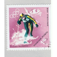 Hungary Used Olympics skiing 140  (BP88104)