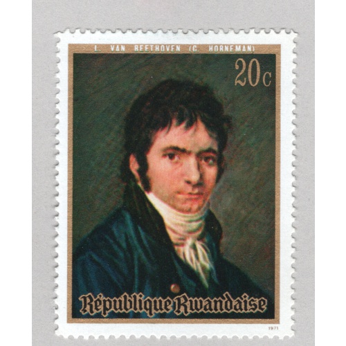 Rwanda  Unused Portrait man multi colored 20   (BP88307)