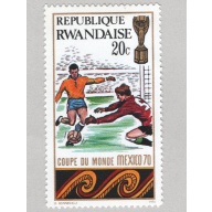 Rwanda  Unused Soccer multi 20s   (BP88310)
