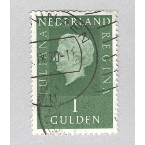 Netherlands  Used Queen wilhelmina green one   (BP88403)