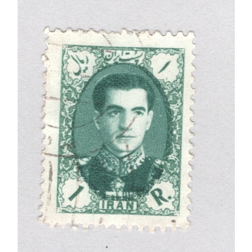 Iran  Used Shah of Iran green one   (BP88407)
