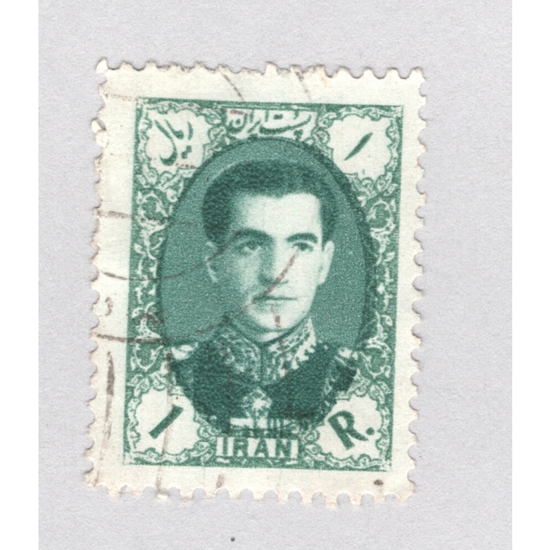Iran  Used Shah of Iran green one   (BP88407)