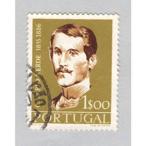 Portugal  Used Man green $1.00   (BP88422)