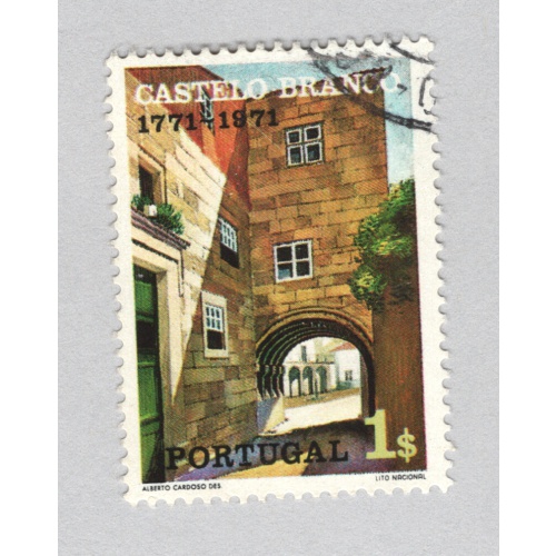 Portugal  Used Gateway multi colored $1.00   (BP88423)