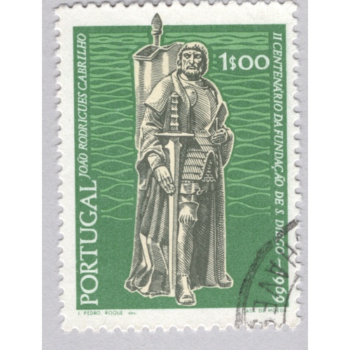 Portugal  Used Priest green $1.00   (BP88424)