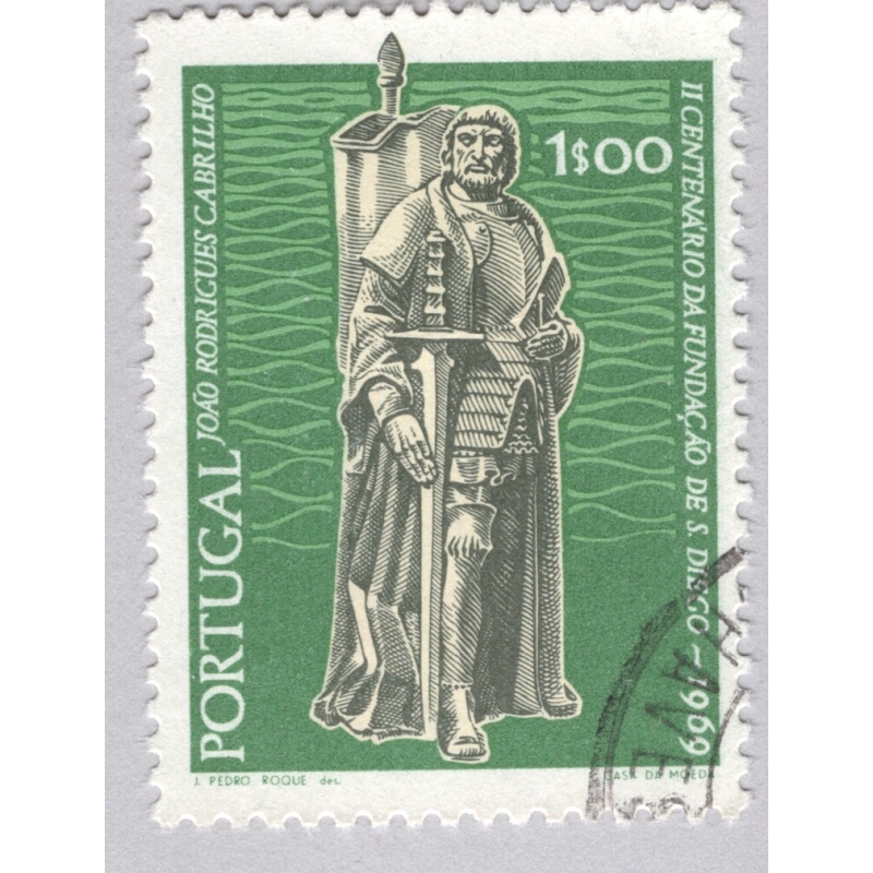Portugal  Used Priest green $1.00   (BP88424)