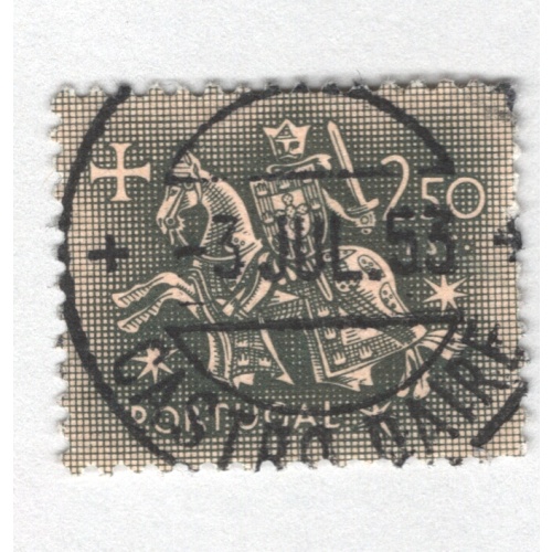 Portugal  Used Knight on horse Gray 250   (BP88516)