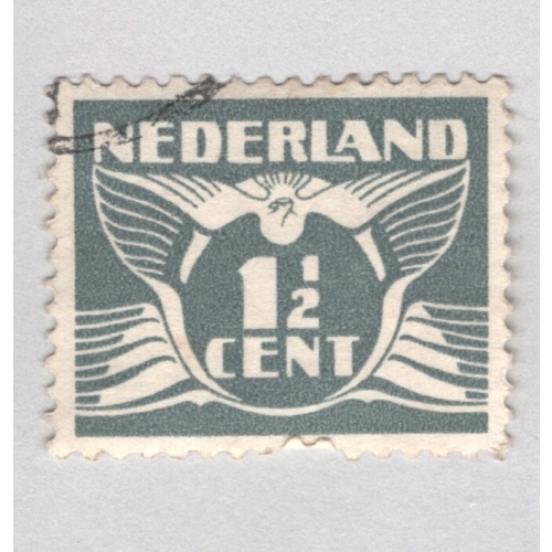 Netherlands Used Wings 1 1/2 cent grey   (BP88517)