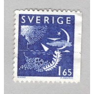 Sweden  Unused No clue blue 165   (BP88521)