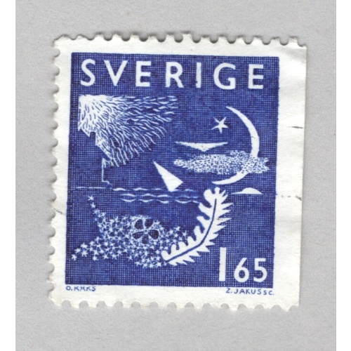 Sweden  Unused No clue blue 165   (BP88521)