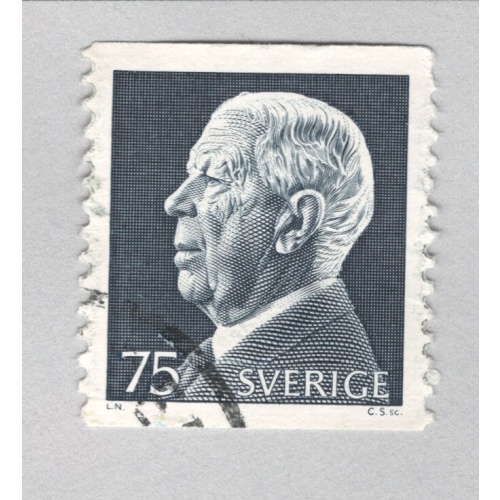 Sweden  Used Man black 75   (BP88534)