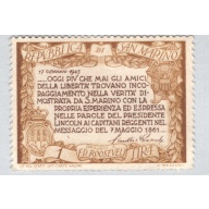 San Marino  Unused Black yellow 4 lira   (BP88604)