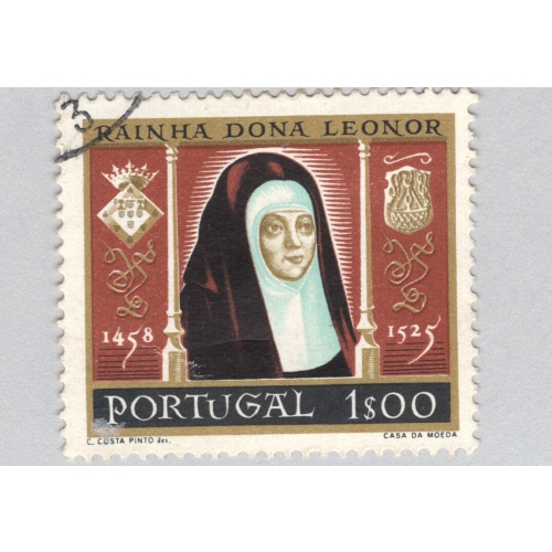 Portugal  Used Nun brown $1.00   (BP88608)