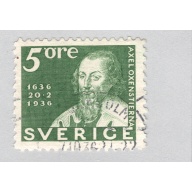 Sweden Used Man green 5   (BP88614)