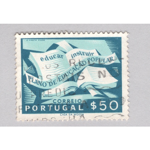 Portugal  Used Education plan blue $50   (BP88615)