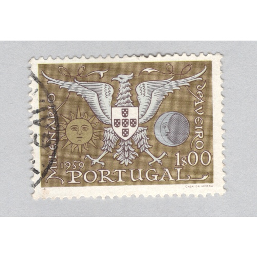 Portugal  Used Eagle brown $1.00   (BP88616)