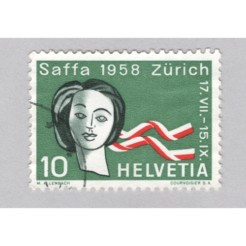 Switzerland  Used Zurich green 10   (BP88621)