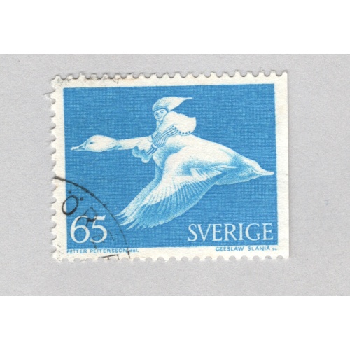 Sweden  Used Goose blue 65   (BP88622)