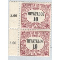 Croatia  MLH Vertical pair 10p  (BP88727)