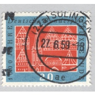 Germany  Used City red and blue 20   (BP88728)