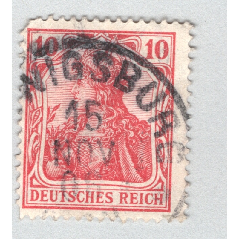 Germany 83 1905 Germania 10pf Used (BP88802)