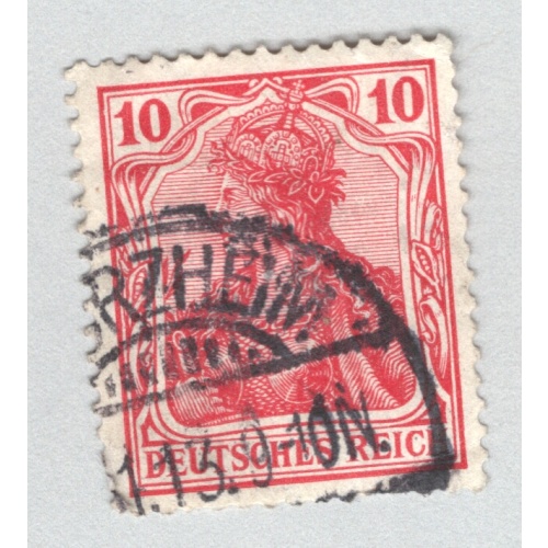 Germany 83 1905 Germania 10pf Used (BP88803)