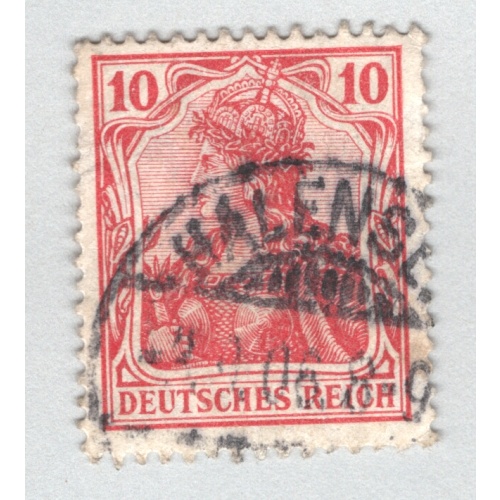 Germany 83 1905 Germania 10pf Used (BP88805)