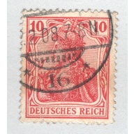 Germany 83 1905 Germania 10pf Used (BP88806)