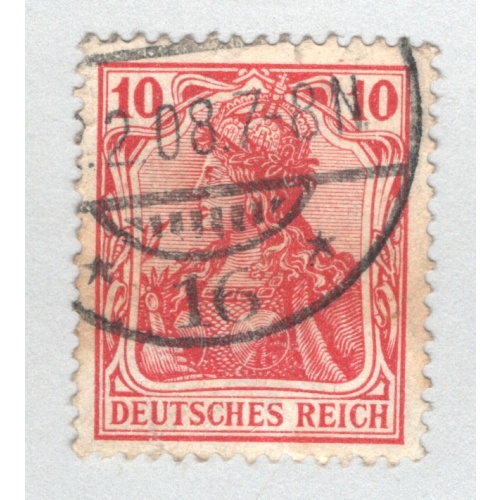 Germany 83 1905 Germania 10pf Used (BP88806)
